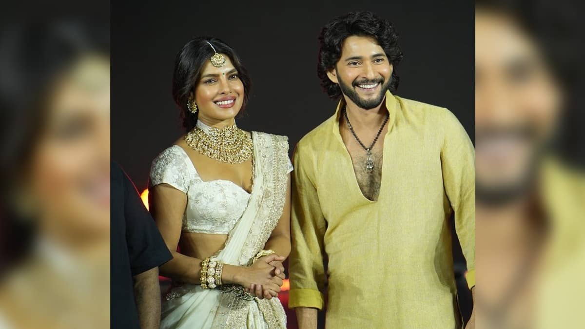 Priyanka Chopra With Mahesh Babu.