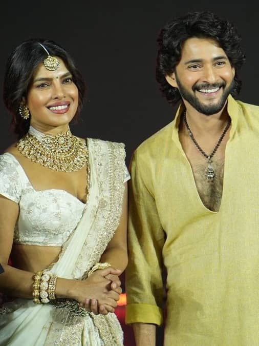Priyanka Chopra With Mahesh Babu.