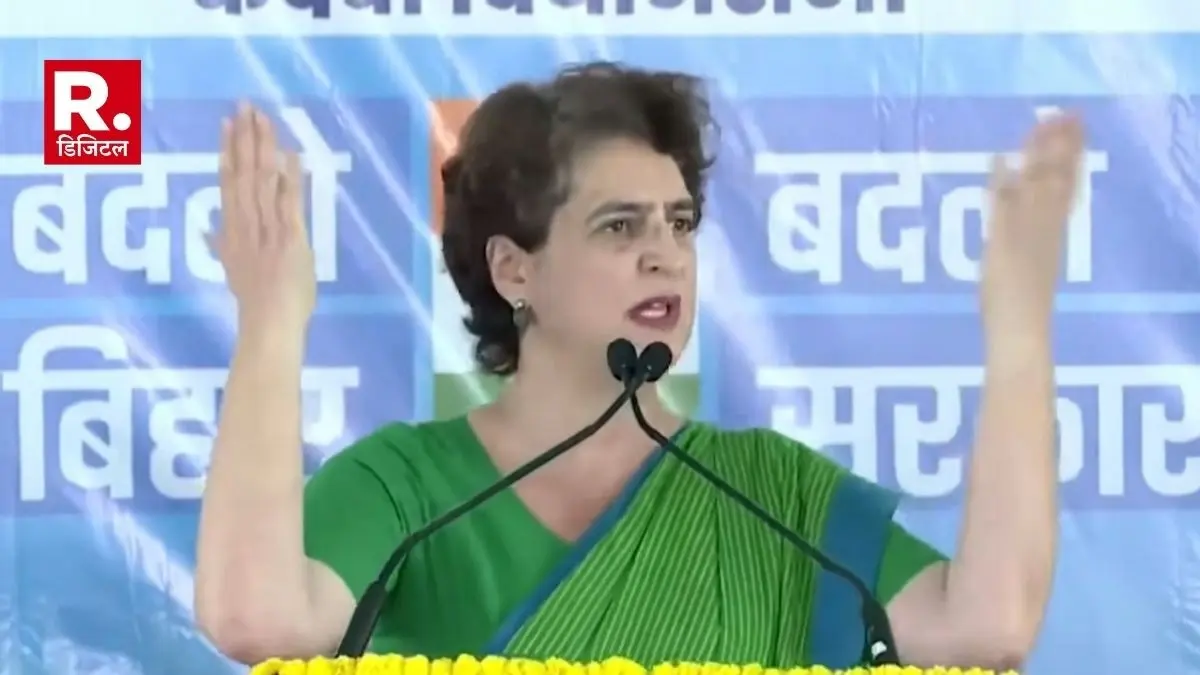 priyanka gandhi attacks chief election commissioner gyanesh kumar over vote chori