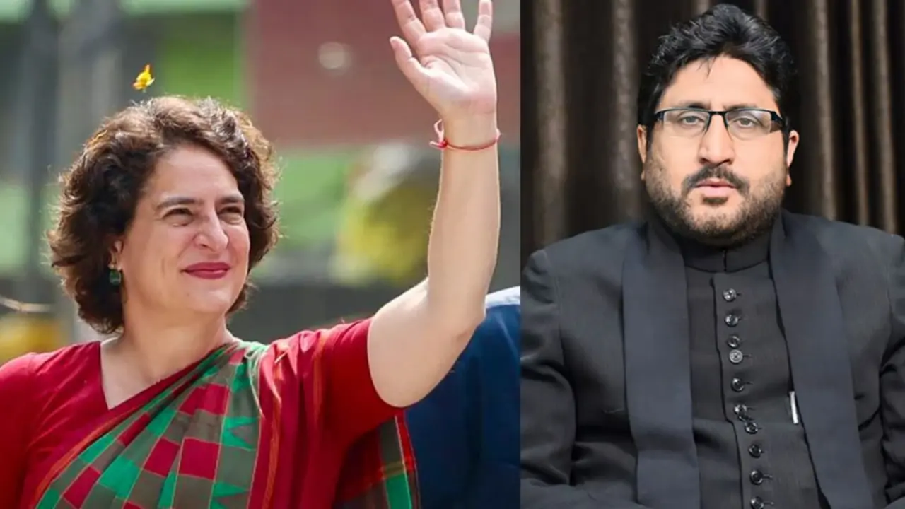 Priyanka Gandhi / Shia religious leader Maulana Yasoob Abbas