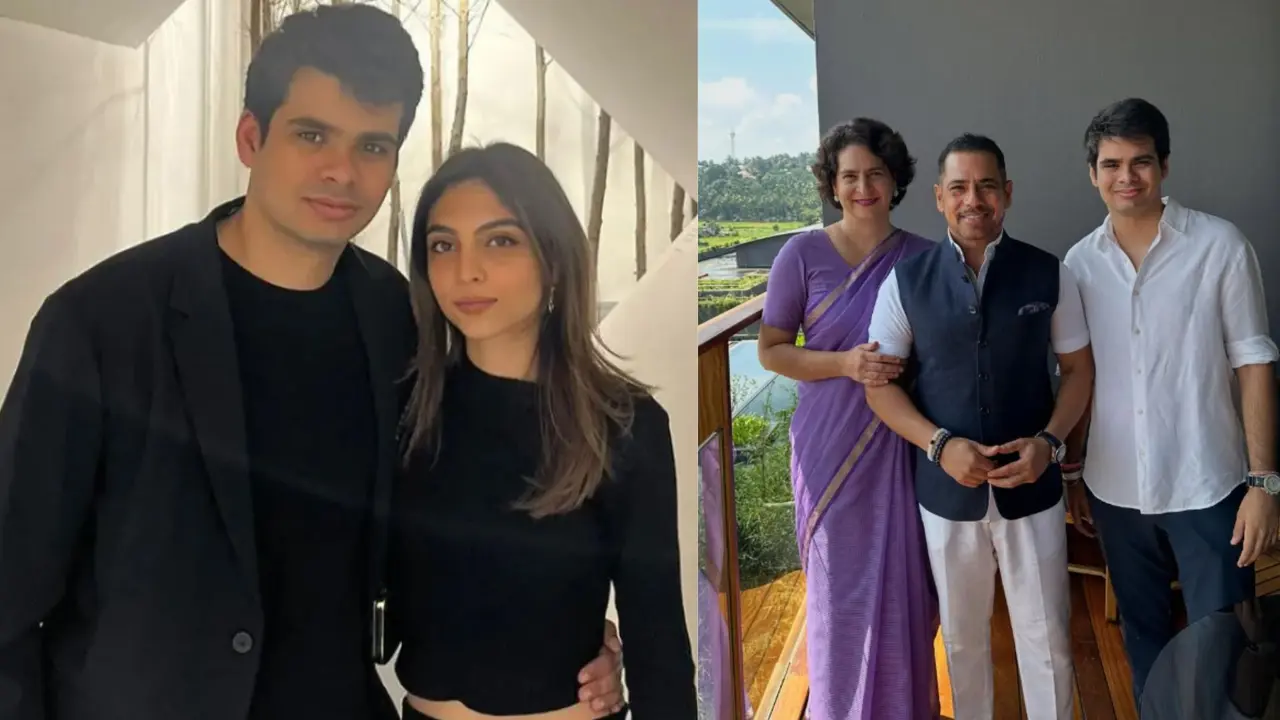 Priyanka Gandhi Son Raihan Vadra Engagement With Aviva Baig