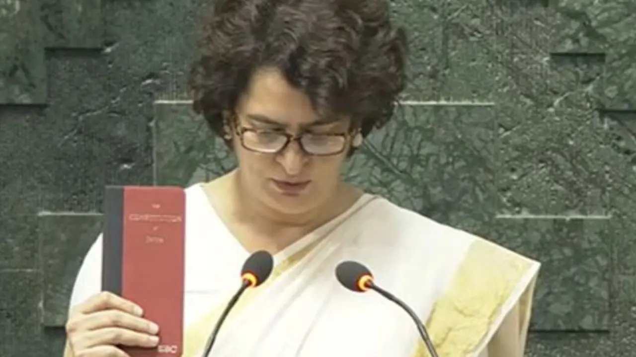 Priyanka Gandhi Takes Oath as Lok Sabha MP
