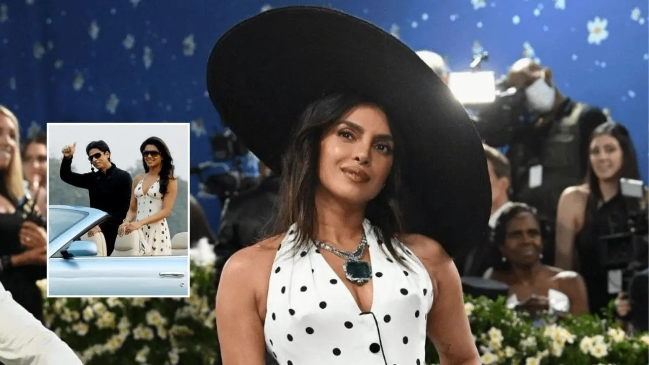 Did Priyanka Chopra-Shah Rukh Khan Recreate Their Iconic Don And Roma Looks At Met Gala, Or Just A Coincidence? Priyanka-SRK Recreate Iconic Don And Roma Looks At Met - Coincidentally