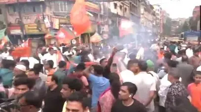 Massive Protest in Bengal Over Mamata Banerjee's 'Mrityu Kumbh' Remark Protest in Bengal