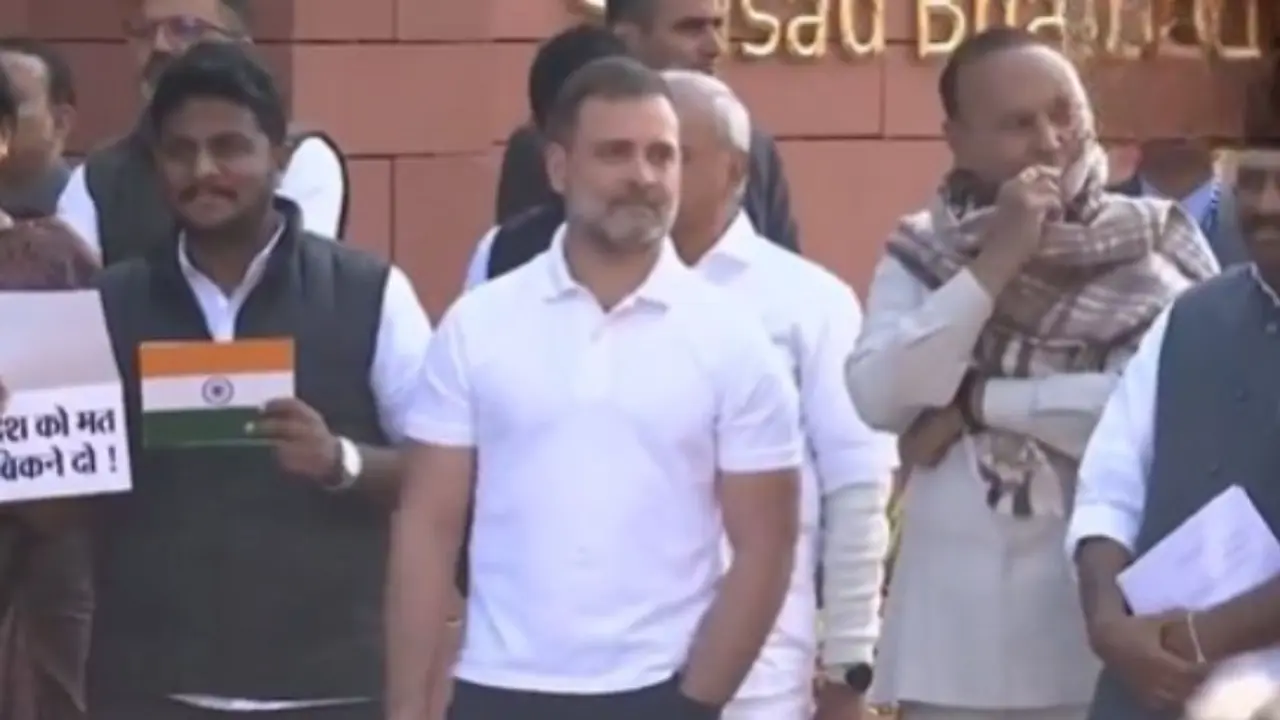 protest in parliament