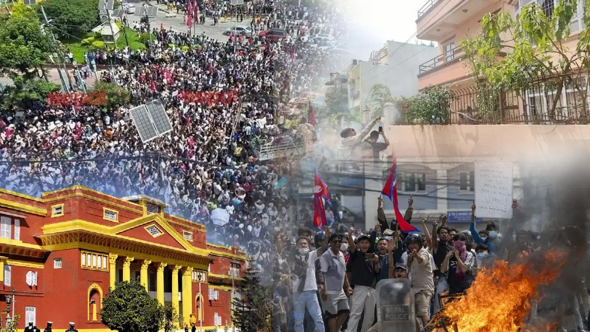 Protesters open fire at Nepal's Presidential Palace Premises
