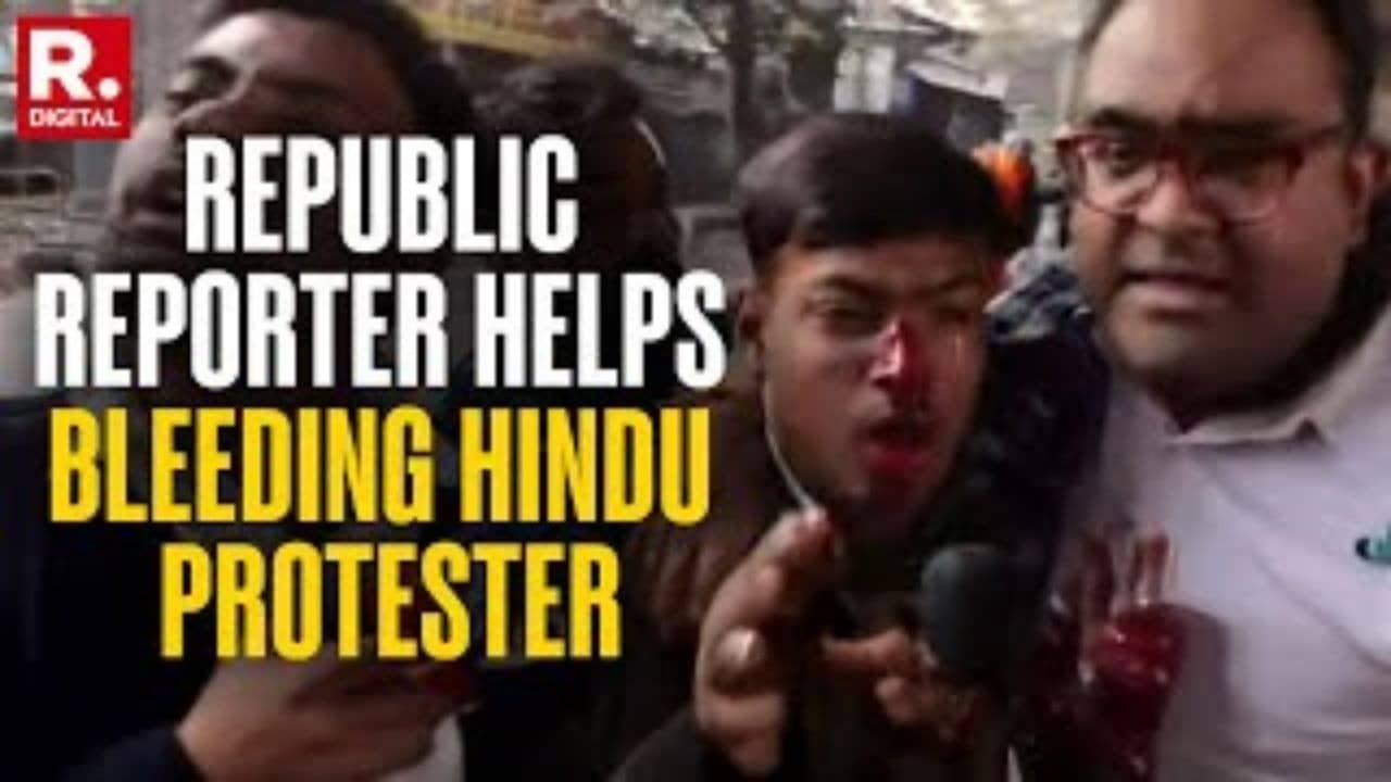 Protests In Kolkata Over Dipu Chandra's Lynching in Bangladesh