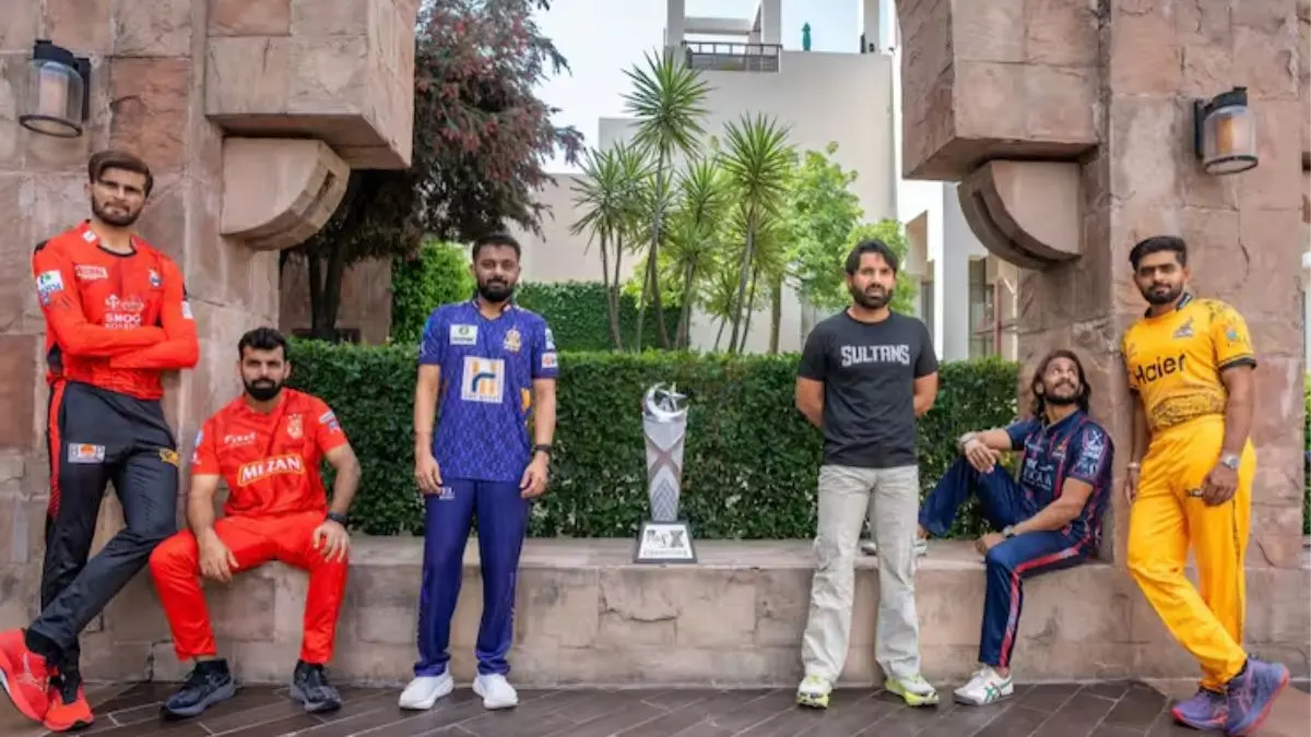 PSL 2025 Schedule teams captain list Islamabad United vs Lahore Qalandars match timing where to watch in india