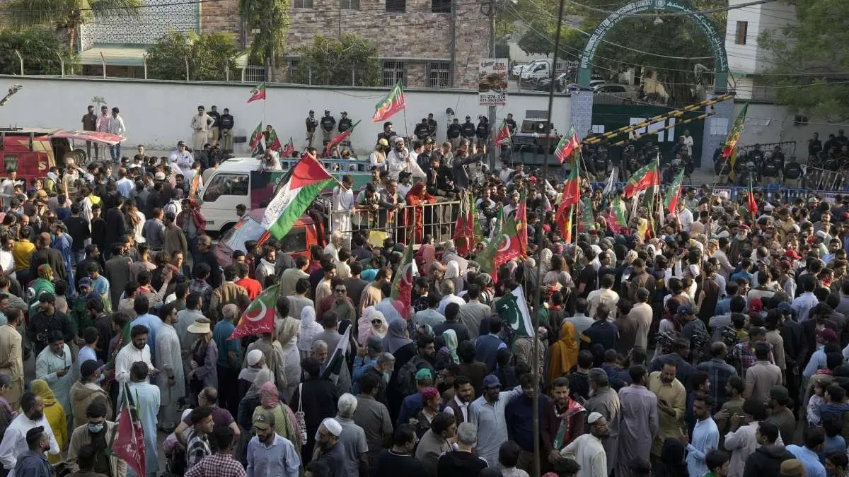 pti protests