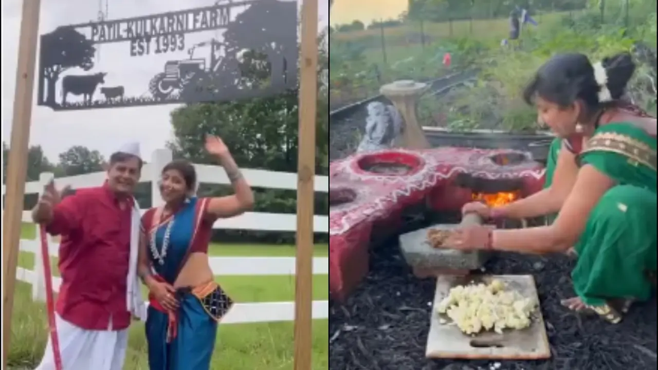 Pune IT Couple's Patil-Kulkarni Farm in Atlanta Blends Tech, Agriculture, and Maharashtrian Culture Pune IT Couple's Patil-Kulkarni Farm in Atlanta Blends Tech, Agriculture, and Maharashtrian Culture