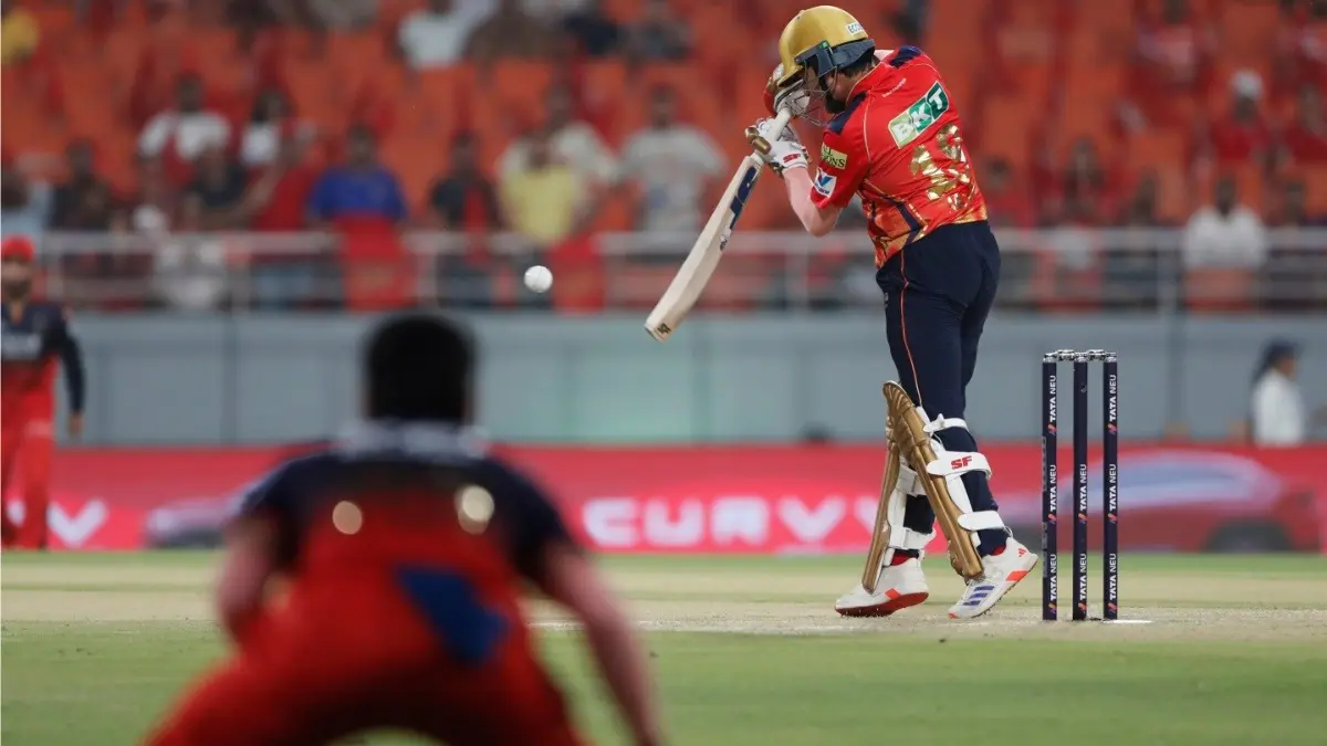 Shreyas Iyer-Led Punjab Kings Register Unwanted Team Record In IPL History Following Poor Display Against RCB In Qualifier 1 Punjab Kings' Prabhsimran Singh in action during IPL 2025 Qualifier 1 clash against Royal Challengers Bengaluru