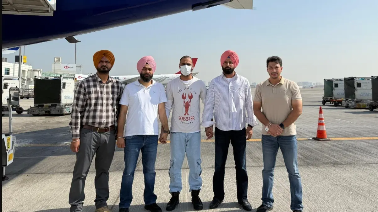 Punjab Police Extradites Babbar Khalsa Terrorist Parminder Singh Alias Pindi from Abu Dhabi Punjab Police Extradites Babbar Khalsa Terrorist Parminder Singh Alias Pindi from Abu Dhabi
