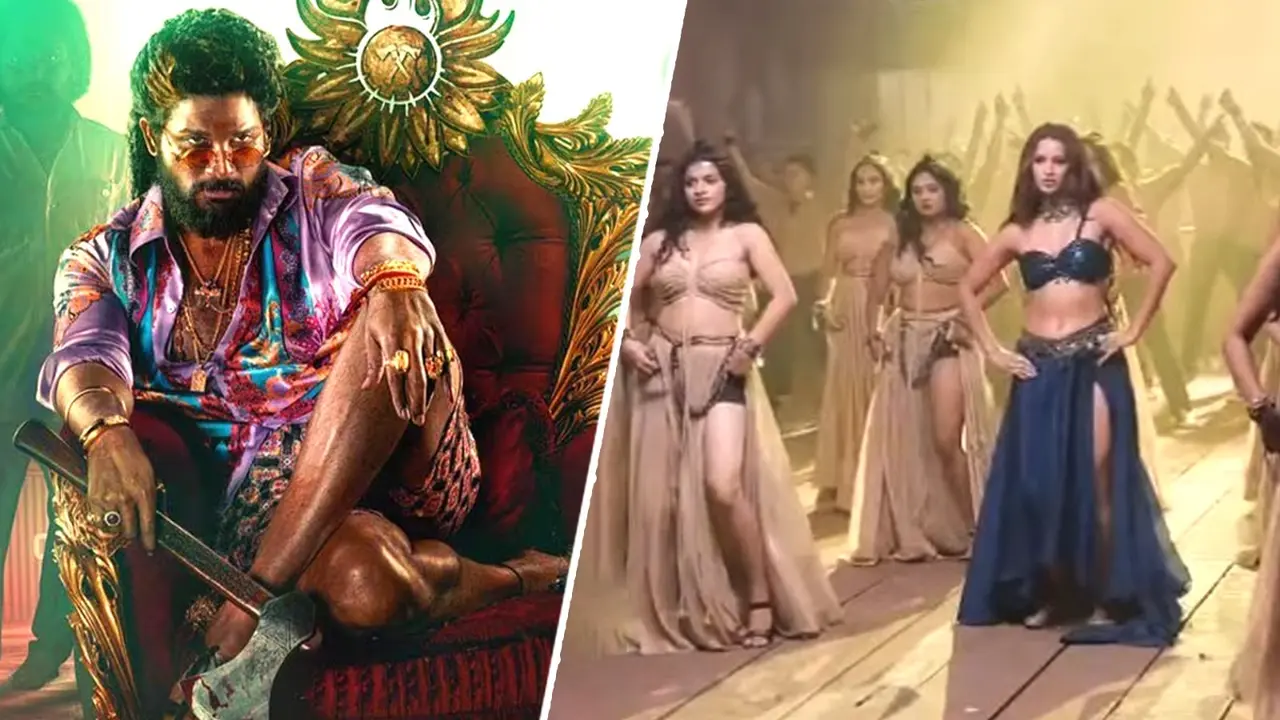 Viral: Triptii Dimri's Item Song In Allu Arjun's Pushpa 2 Leaked? Here's The Truth Pushpa 2 poster (L), Triptii Dimri (R)