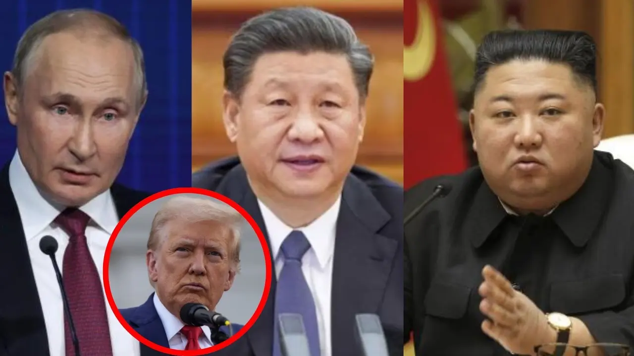 Putin-Jinping-Kim Jong-Trump