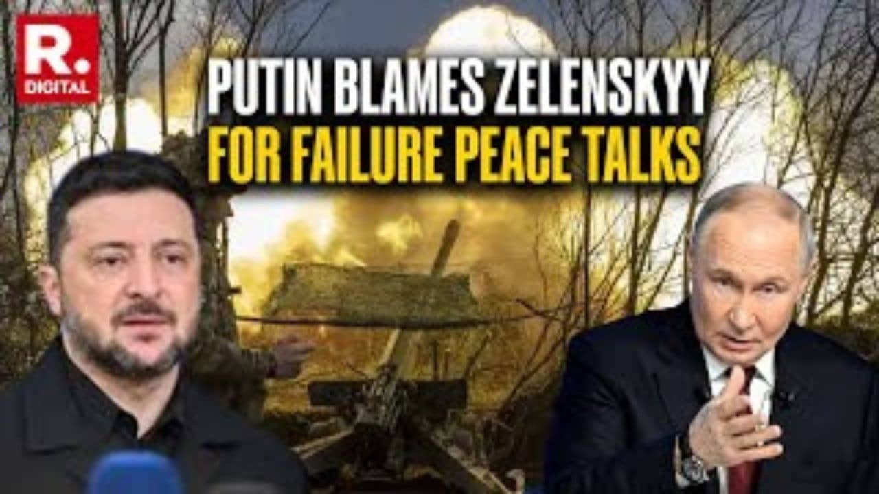 Putin Puts The Onus Of Peace In Ukraine On Zelenskyy In Year-End Presser