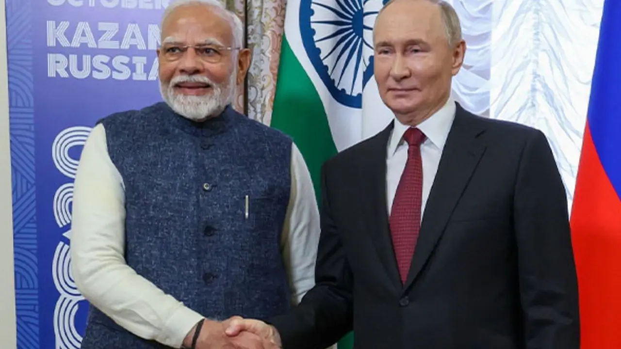PM Modi- Vladimir Putin