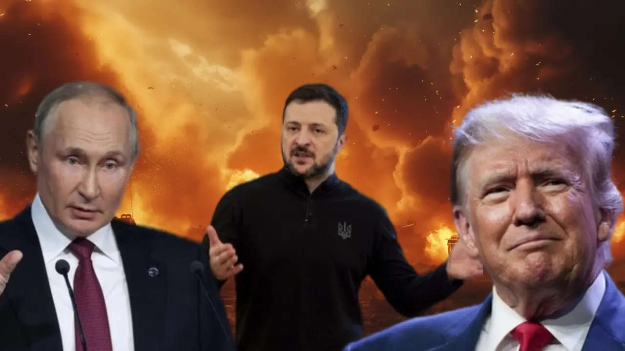 Putin-Zelenskyy-Trump