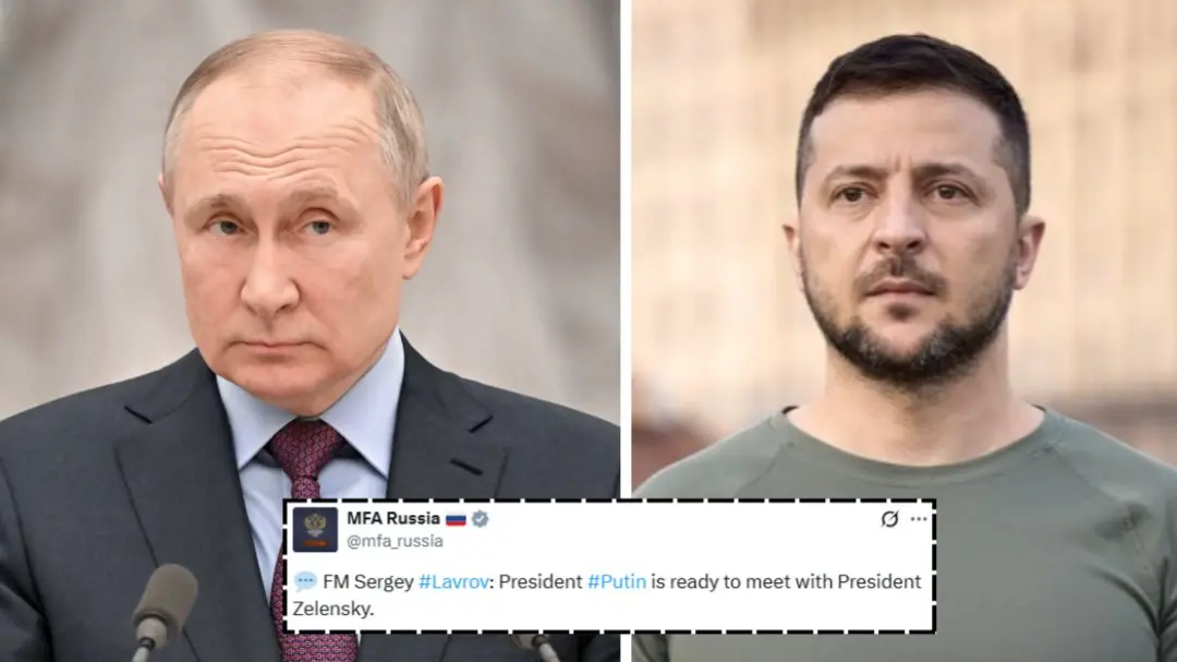 Putin and Zelenskyy Meeting News