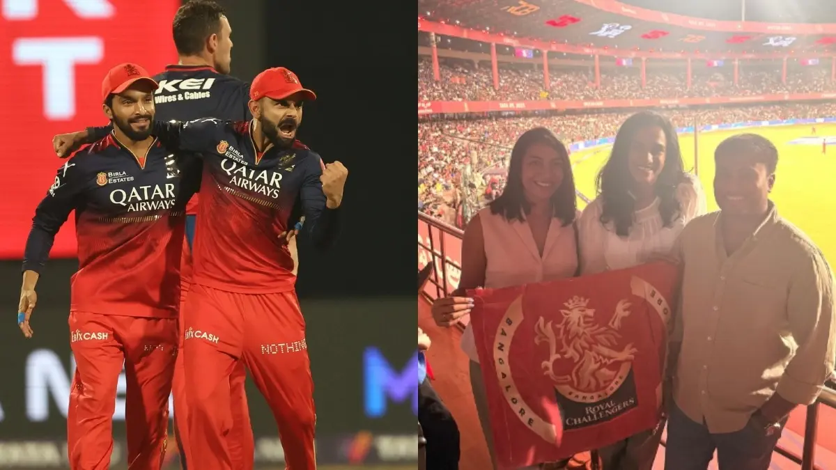 'Brain Says Orange Army': PV Sindhu Attends RCB vs RR IPL Clash, Calls Herself The 'Lucky Charm' For Rajat Patidar And Co. PV Sindhu attended RCB vs RR match