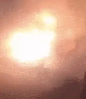 fire in plane engine