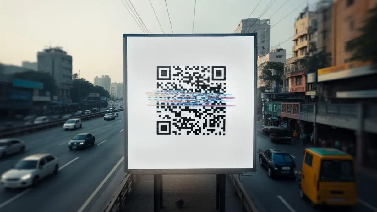 Vanishing QR Code on Billboard fuels Red Envelope Mystery QR Codes