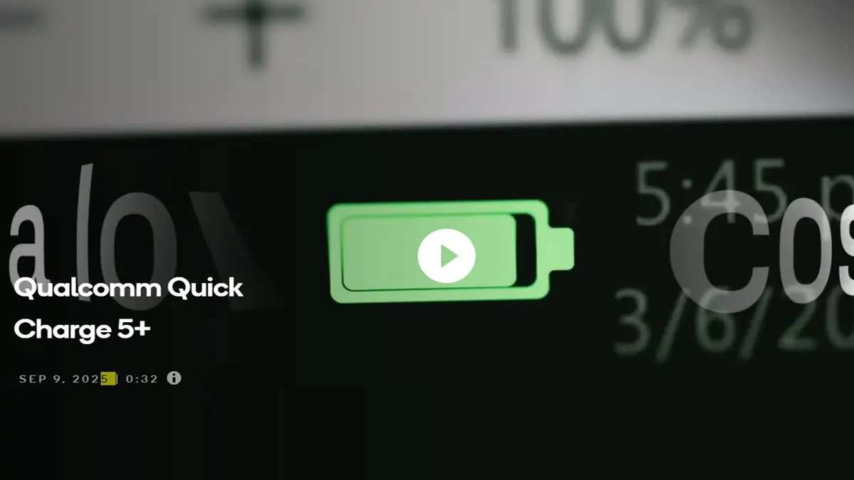New Quick Charge 5+ from Qualcomm Delivers 5-Minute Charging to 50% with Enhanced Safety and Heat Control Qualcomm Launches Quick Charge 5+ That Promises to Charge Your Phone From 0 to 50% in Just 5 Minutes Without Overheating