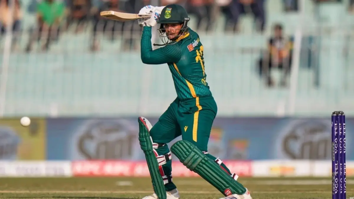 Quinton de Kock In Line To Become Seventh Batter To Enter Proteas' 13,000 International Runs Club Quinton de Kock in action