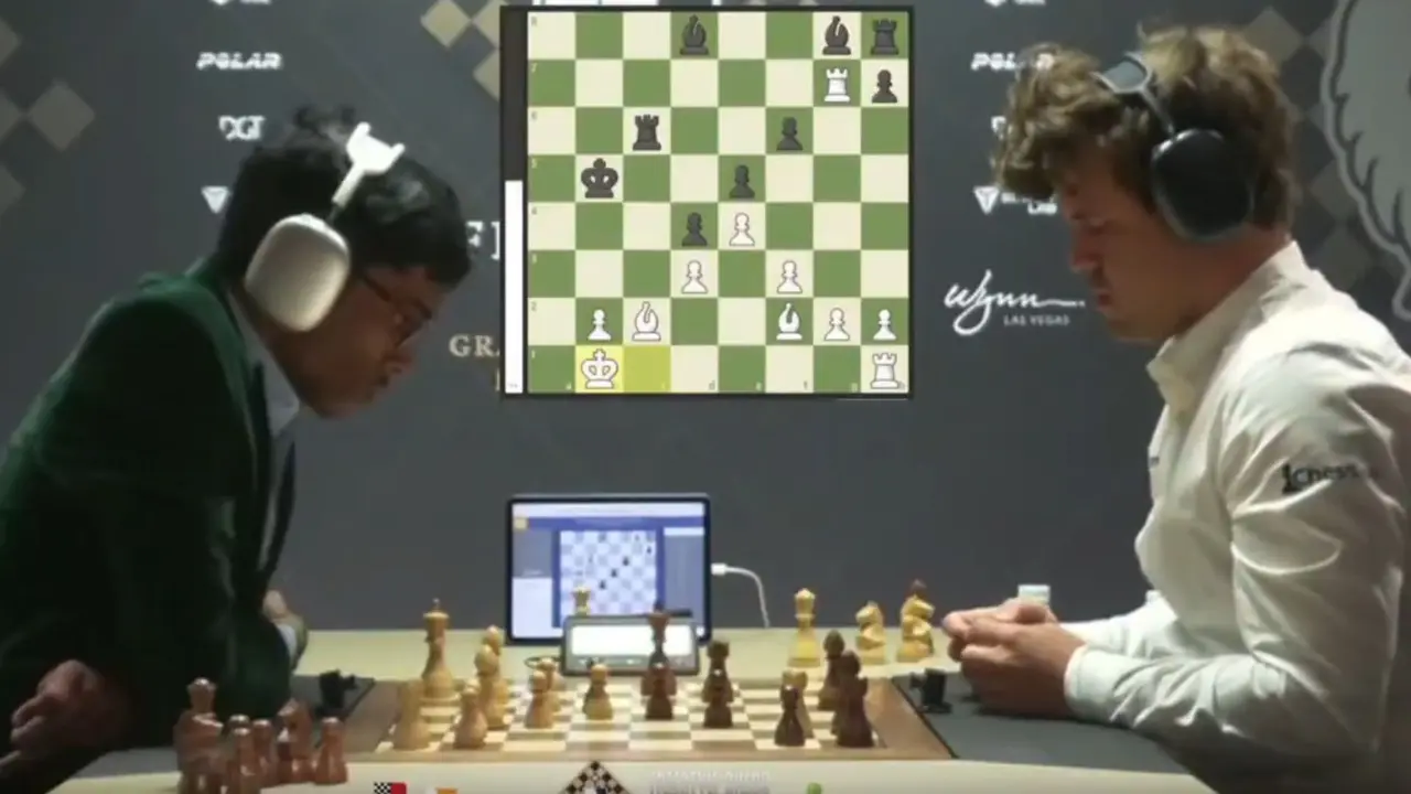 R Praggnanandhaa Magnus Carlsen