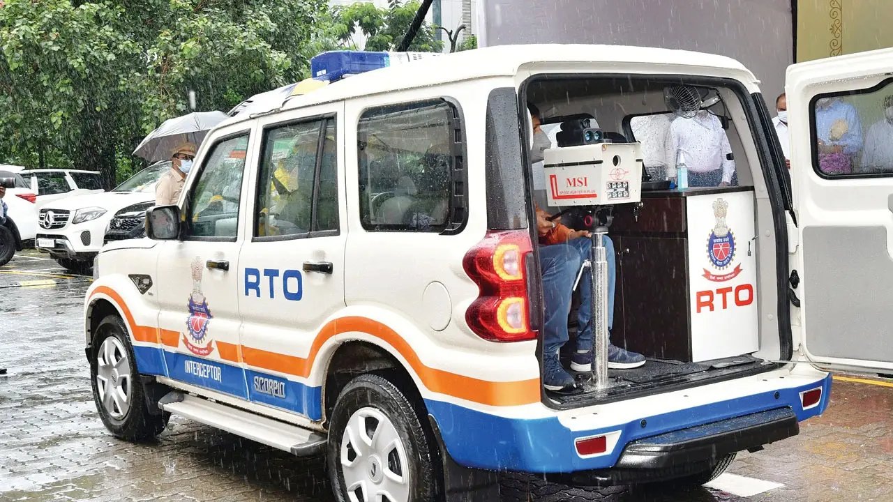 radar-equipped interceptor vehicles