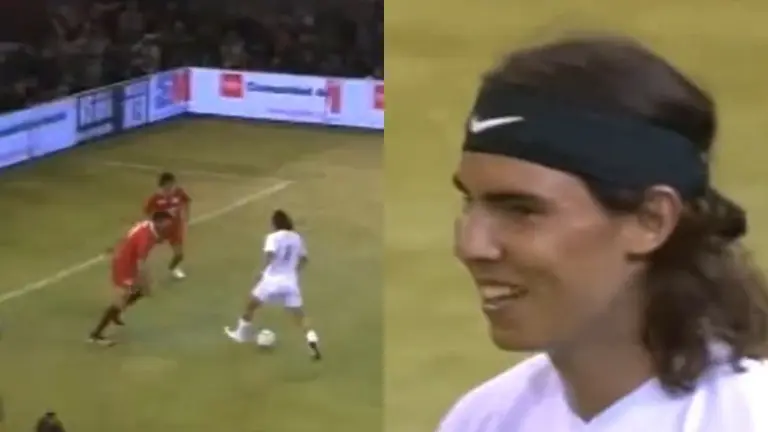Rafael Nadal Retires: When King of Clay casually scored a double hat-trick against Iker Casillas Rafael Nadal