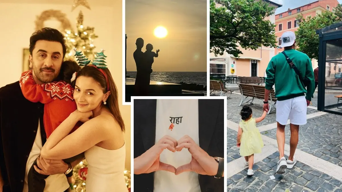 Raha's adorable moments with Alia Bhatt and Ranbir Kapoor