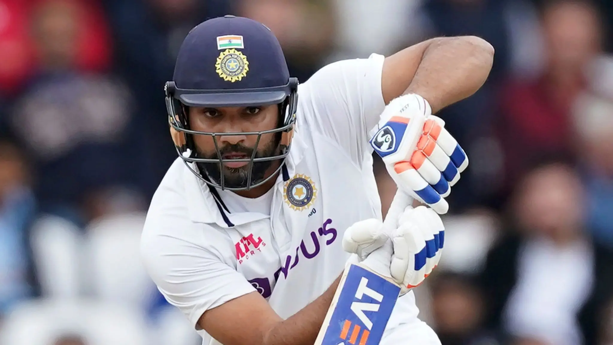 Rohit sharma misses big record of Virender sehwag of hitting most sixes in test for india