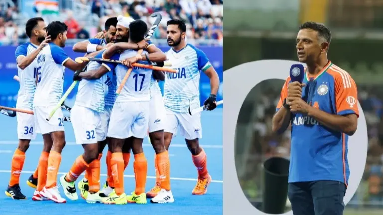 Rahul Dravid and the Indian Hockey team