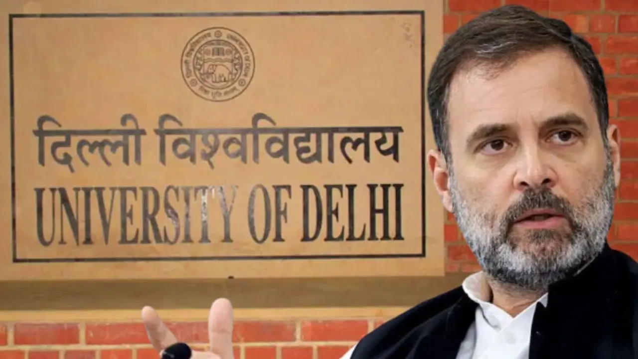 'Happened for the Second Time...': Delhi University Objects to Rahul Gandhi’s Unannounced Visit to Campus Rahul Gandhi