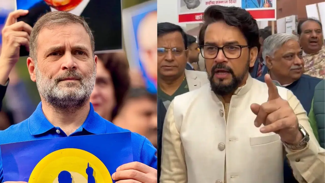 Rahul Gandhi, Anurag Thakur