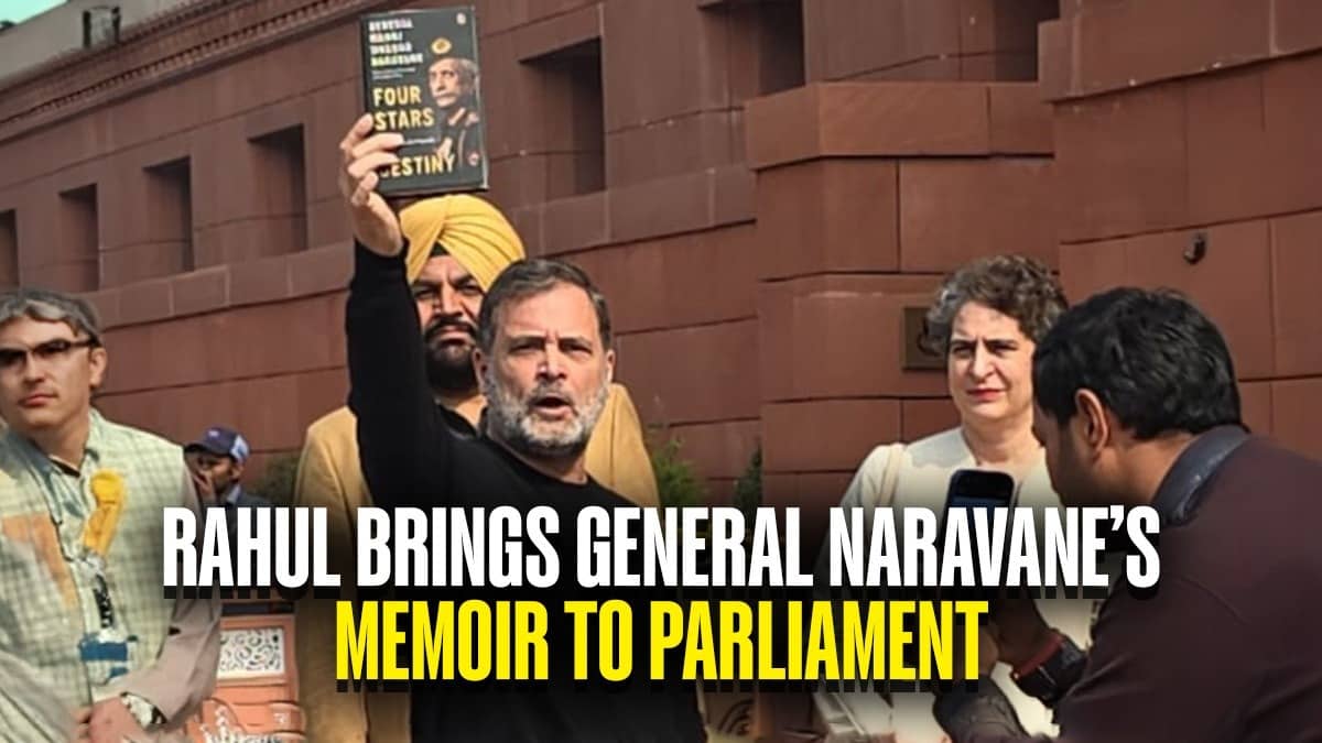 Rahul Gandhi Claims Gen Naravane's Book Exposes Truth On Ladakh Standoff