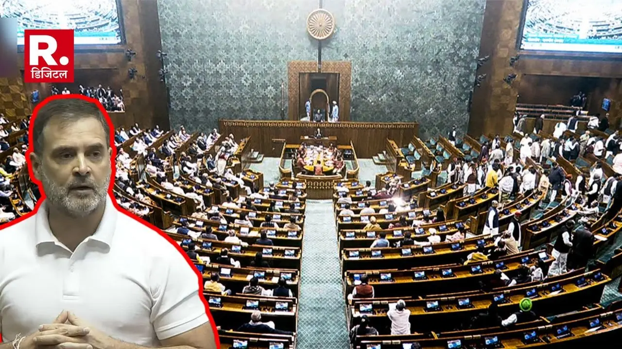 Rahul Gandhi in Lok Sabha