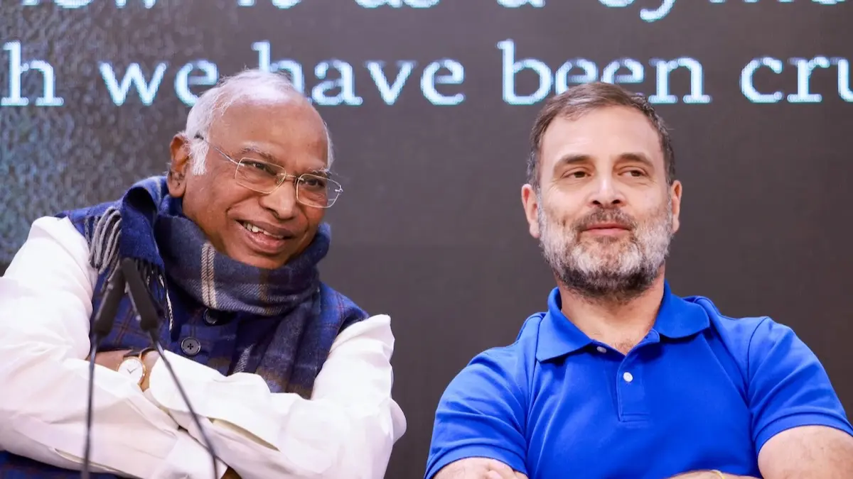 Rahul Gandhi and khadge