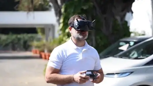 ‘Do Rules Not Apply to Him?: DFI Chief Rips Into Rahul Gandhi For Flying Banned Chinese Drone Rahul Gandhi's Drone Comments Fire Back: BJP Does Fact Check, Industry Shares Numbers