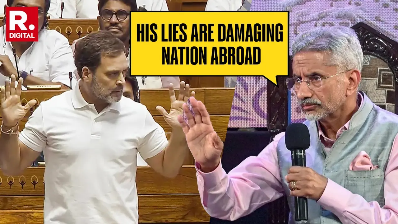 Rahul Gandhi spoke a falsehood about my US visit: S Jaishankar rebuts 'Trump coronation invite' attack