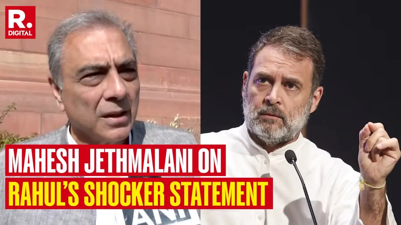 Rahul a 'Seditionist', His 'Fighting Indian State' Remark 'Dangerous in The Extreme': Mahesh Jethmalani Rahul's 'Indian State' Remark 'Dangerous in The Extreme': Jethmalani