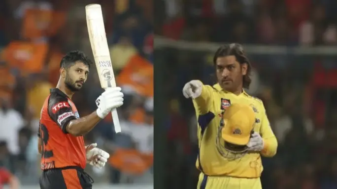 'It Calmed My Nerves': Rahul Tripathi Recalls When MS Dhoni Boosted His Confidence Ahead Of IPL Debut Rahul Tripathi and MS Dhoni