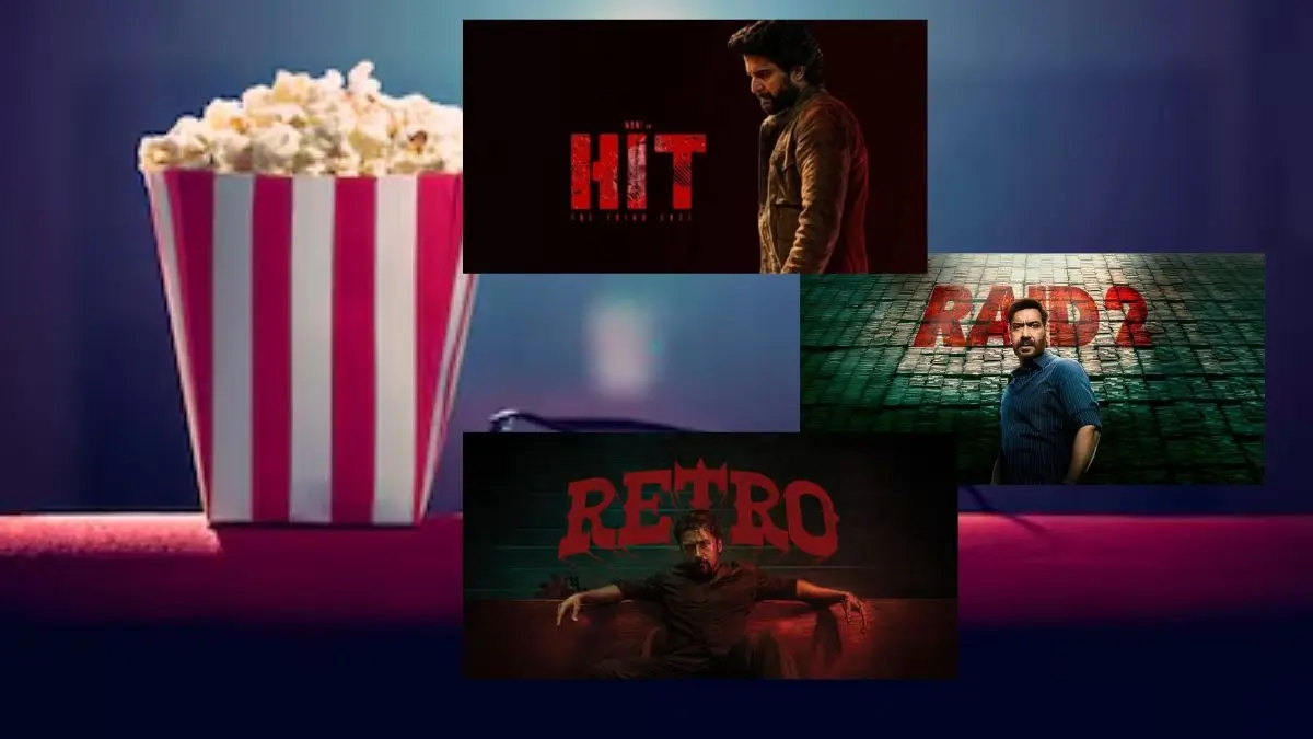 Raid 2, Retro and HIT 3 will hit the big screens on May 1