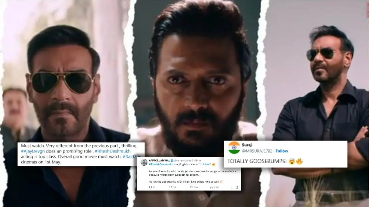 Raid 2 X Review: Ajay Devgn's Crime Thriller Fell Short Of The First Part? Netizens Share Mixed Opinions Raid 2 X Review: Ajay Devgn's Crime Thriller Fell Short Of The First Part? Netizens Share Mixed Opinions