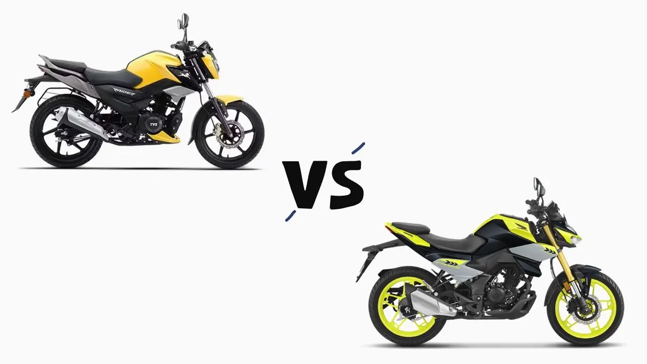 Raider 125 vs CB125 Hornet