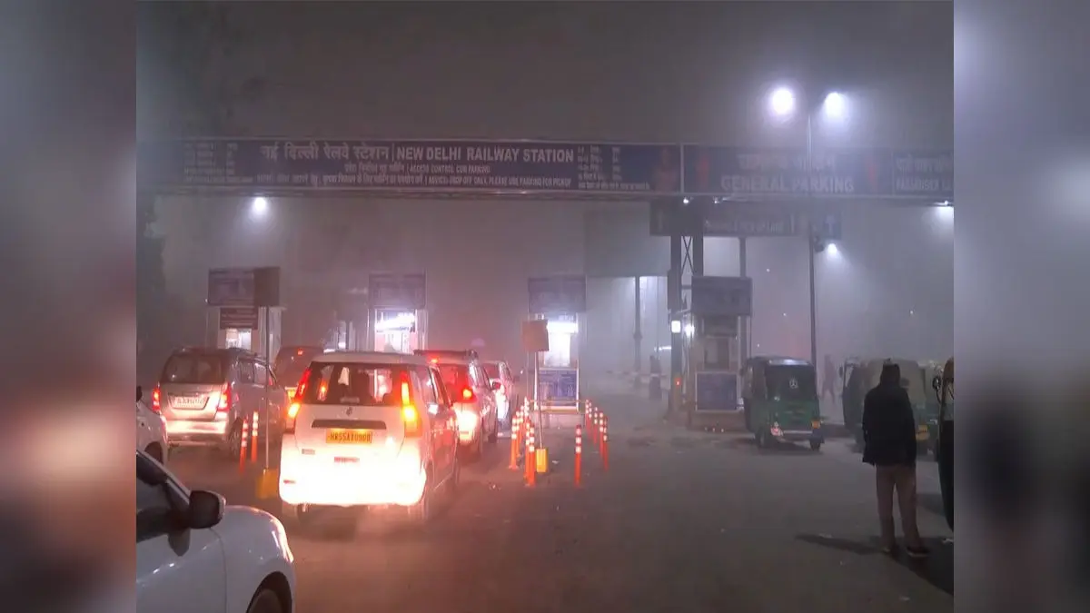 Railway Services Crippled Due To Thick Fog In Delhi, Passengers Left Stranded