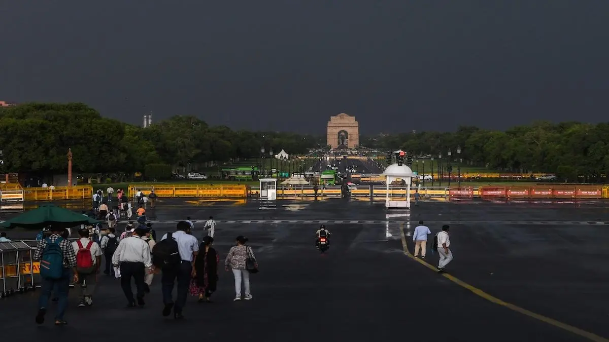 Rain Lashes Parts Of Delhi NCR