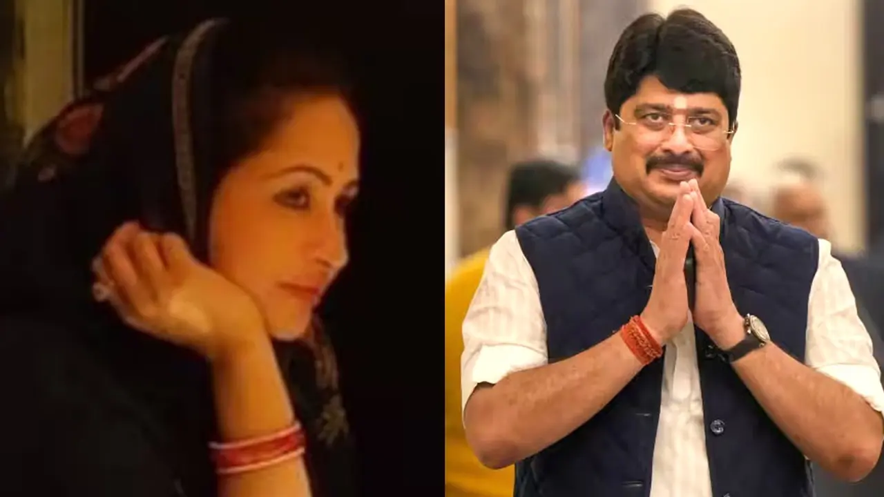 Raja Bhaiya And Wife Bhanvi Kumari Singh