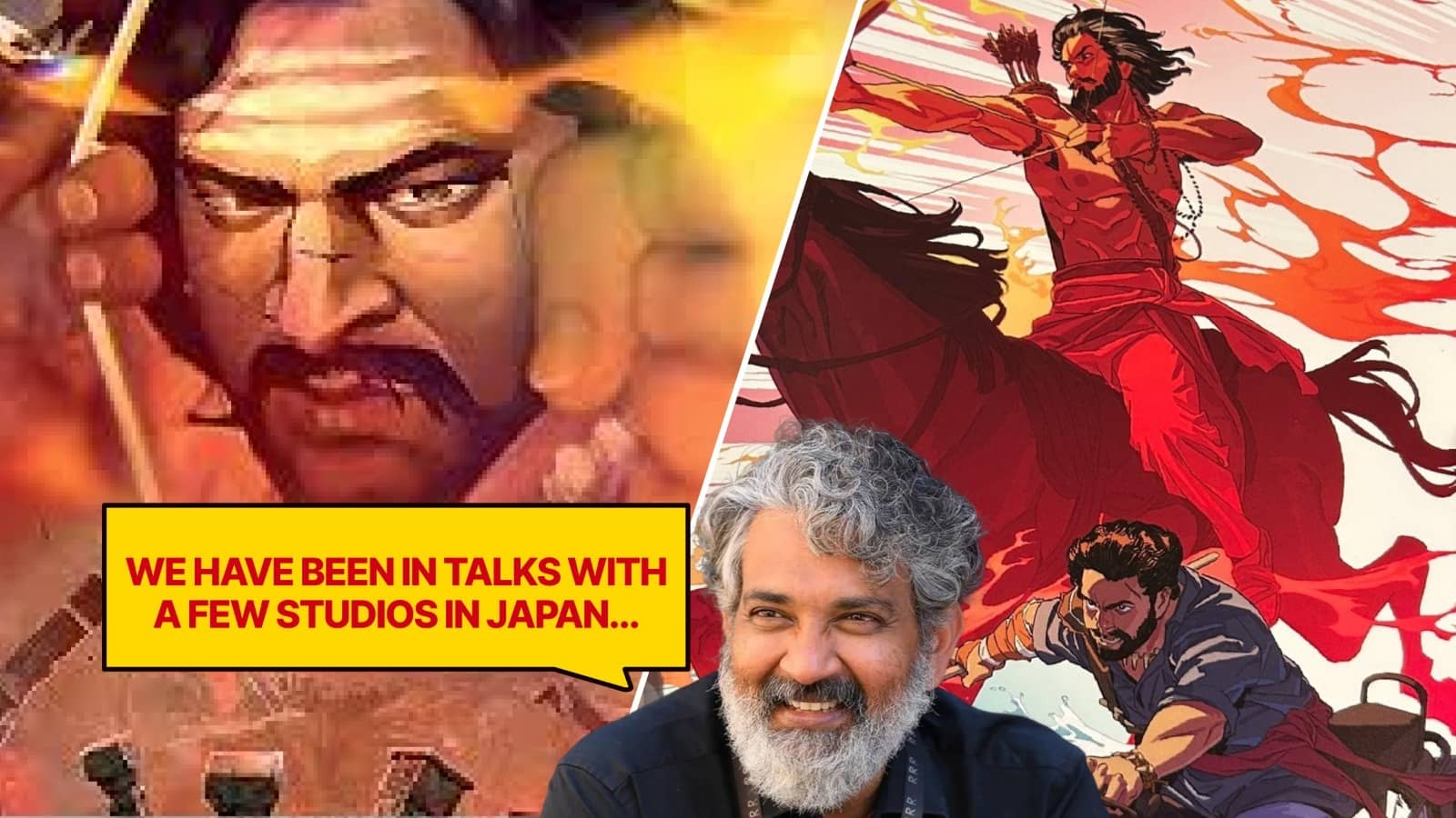 Rajamouli has confirmed talks are on for an anime adaptation of RRR