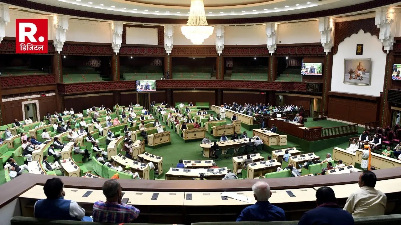 Rajasthan Assembly during the budget session